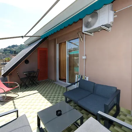 Terrace View - 5 Minuti Dal Mare Apartmán Rapallo